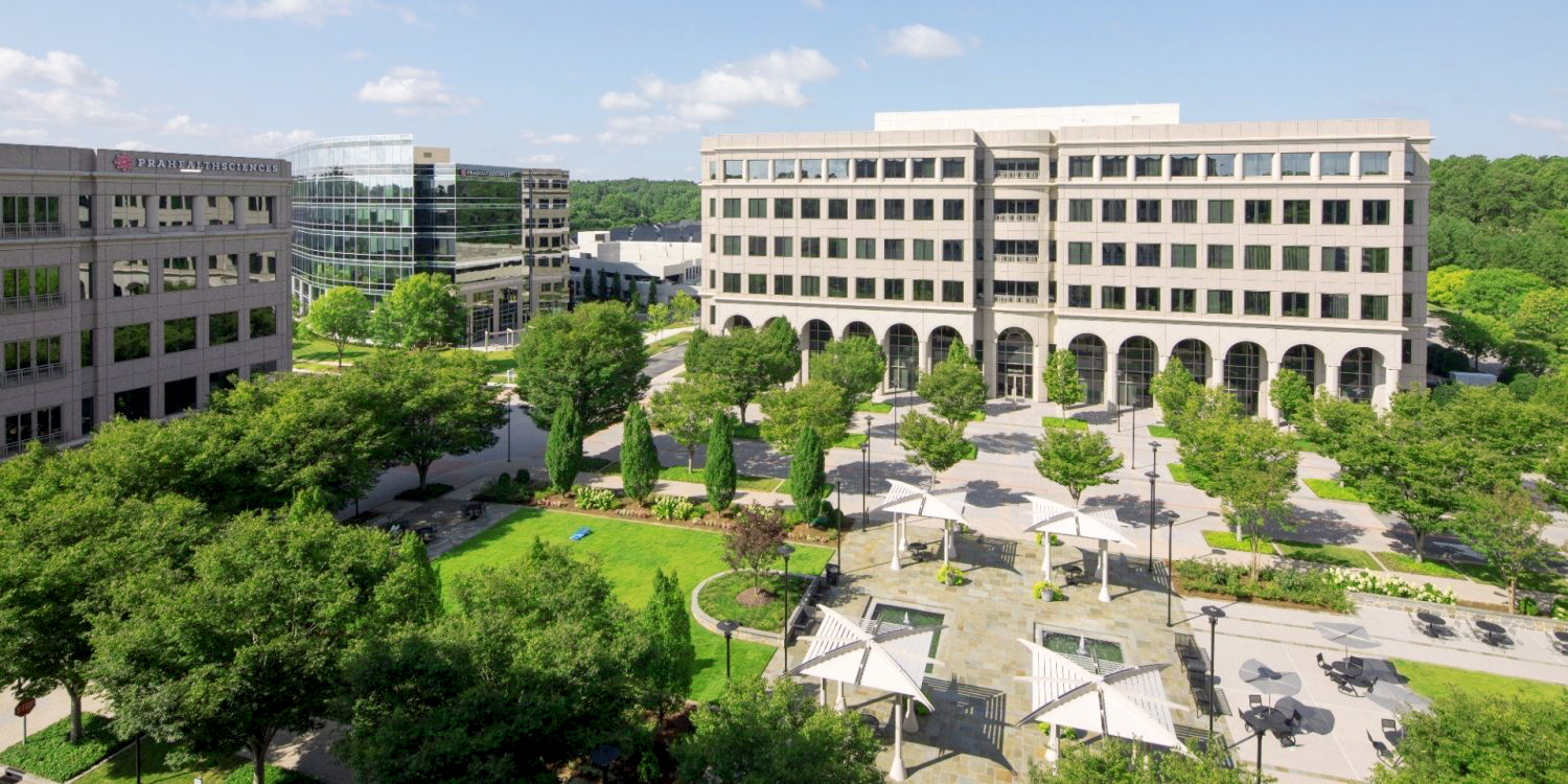 Glenlake Plaza Ironwood Design Group Landscape Architecture